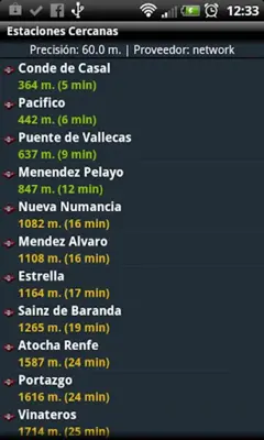 Madrid Metro|Bus|Cercanias android App screenshot 3